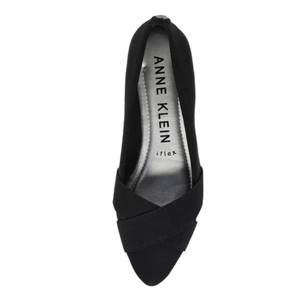 Anne Klein Oalise Black Flats Slip-On - Picture 9 of 9